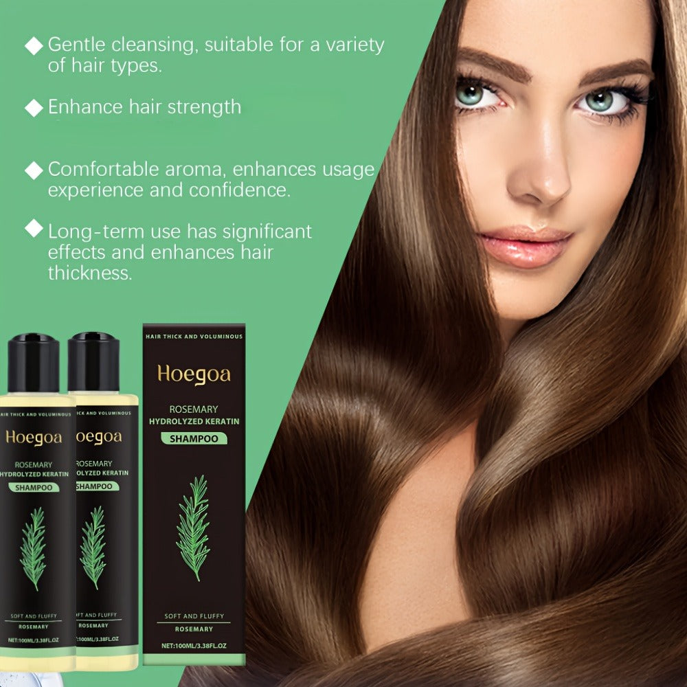 Rosemary Shampoo 2 Pack for Women & Men, Deep Cleansing Strengthening Hair Care with Rosemary Extract — image 11