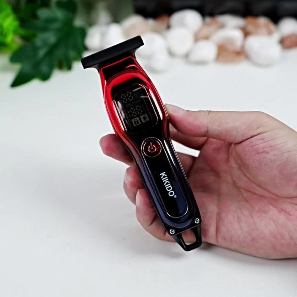 Hair Clippers & Trimmers KIKIDO KK-A2 T-Blade Model with LCD Display, USB Charging and Three Guide Combs — image 8