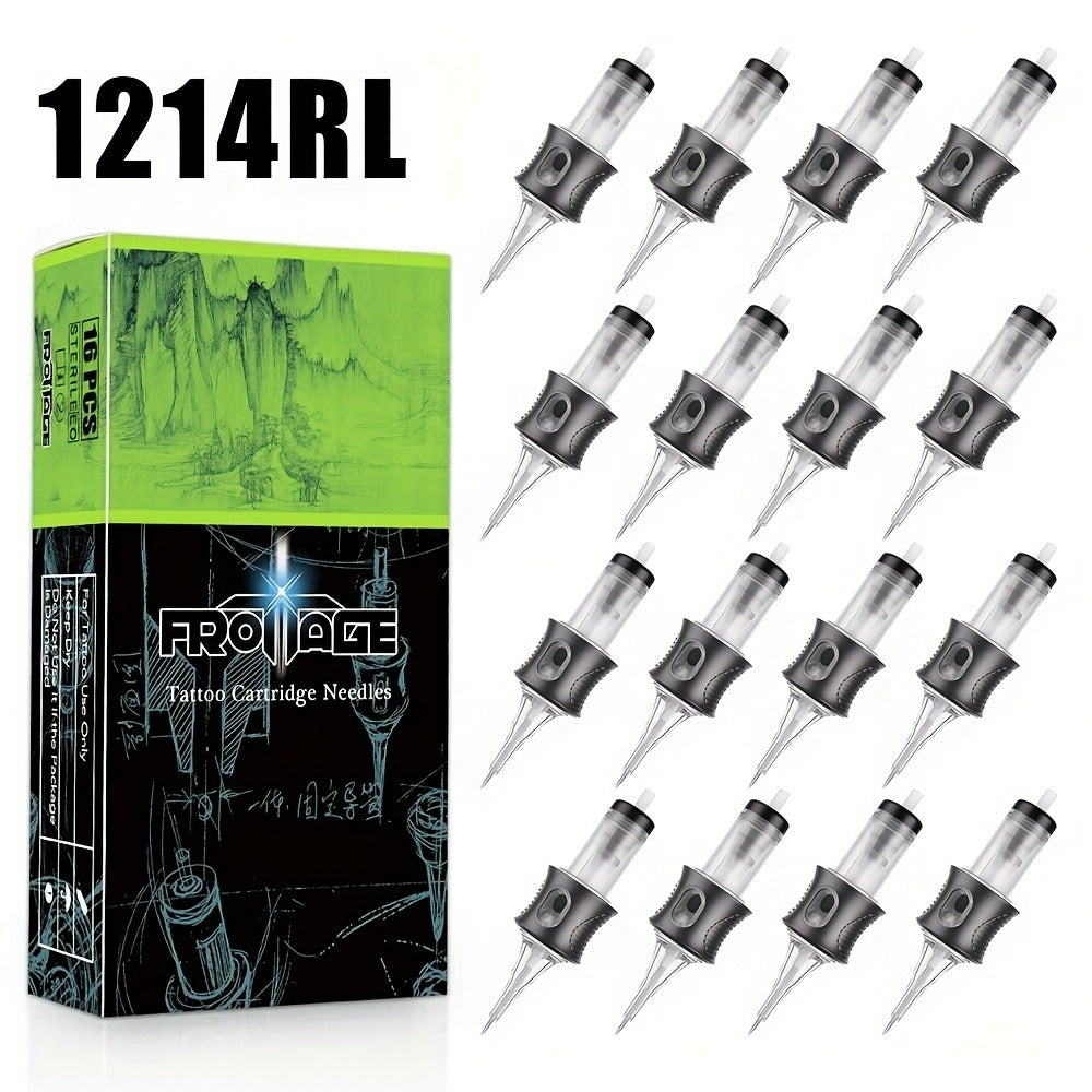 Tattoo Cartridge Needles with Frotage Label, 26 Retained RL RLT RS CM and M1 Cartridge Size Options — image 12