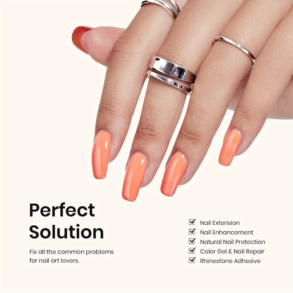 Builder Gel Nail Kit with 5-in-1 Clear Nail Extension Gel Set — image 6