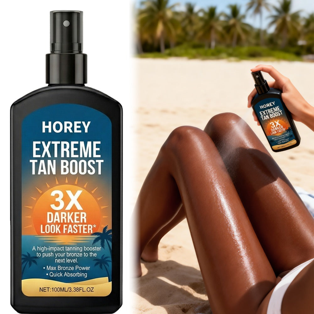 Black Pump Self-Tanning Spray 100ml with Coconut Oil and Avocado Extract Labeling for Body Application — image 11