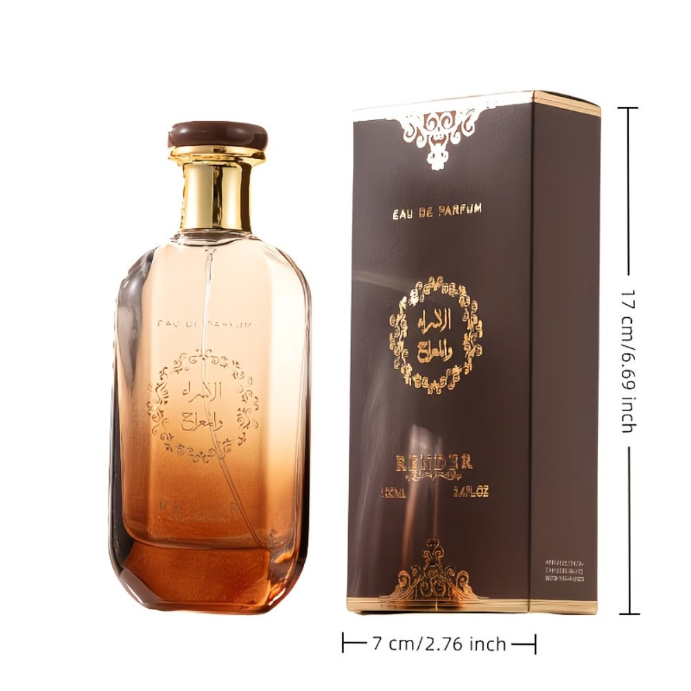Cologne Spray for Men Desert Knight 3.04 oz with Amber Glass Bottle and Brown Presentation Box — image 4