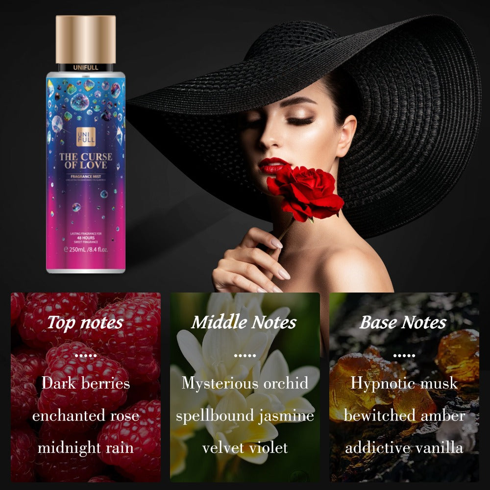 Floral EDP Body & Hair Perfume Mist for Women 8.4 oz Spray, 6 Scents Incantation Desire Temptation Sweet Mi Magic — image 4
