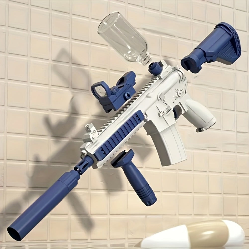 Continuous-Fire Water Gun for Kids & Adults, High- Long-Range Squirt Blaster for Summer Beach Pool Backyard Outdoor Play — im