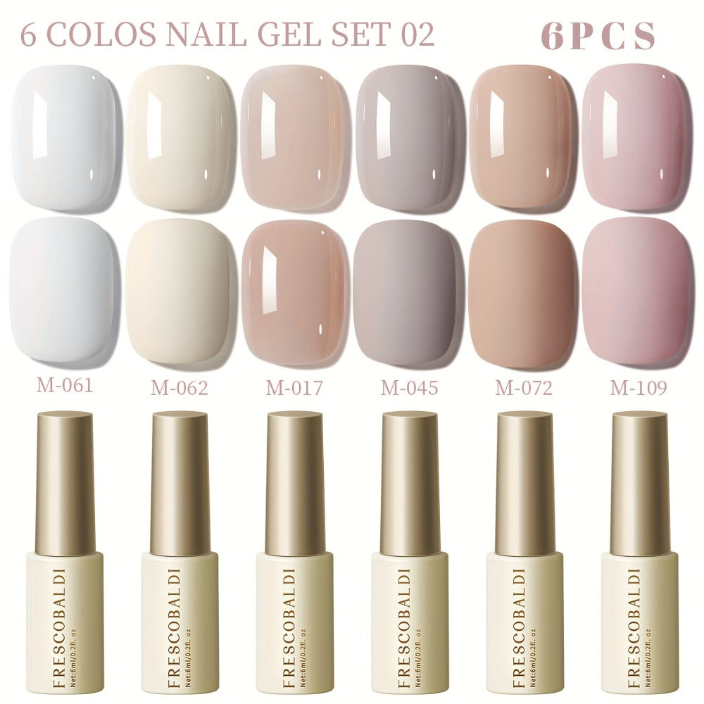 Gel Nail Polish Set with IRISGOBLADI Label, 6 Solid Colors per Set and 8 Retained Palettes — image 15