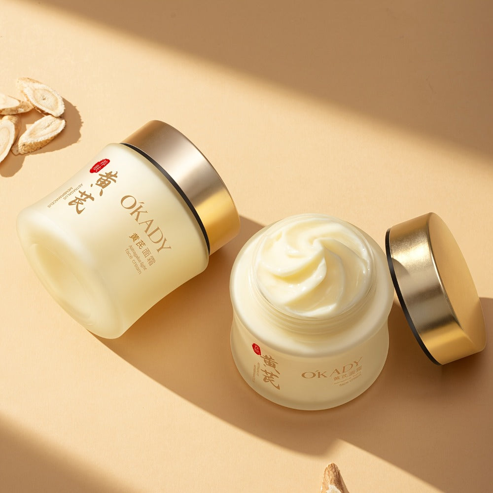 Face Cream Astragalus Root Extract Two-Pack with 100g Per Jar for Morning and Evening Moisturizing — image 4