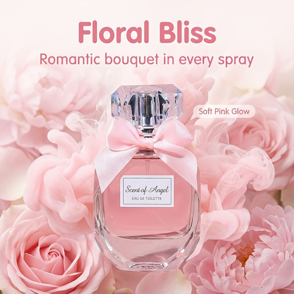 Perfume for Women 55ml Pink EDP Spray with Lily, Orange Blossom, Hyacinth, Vanilla, Musk and Amber — image 1