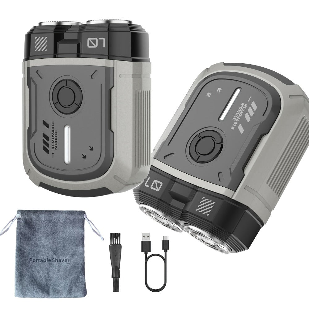 Electric Shaver Magnetic Dual-Blade Mini Razor with Two Speeds, USB Charging and Select Waterproof Options — image 20