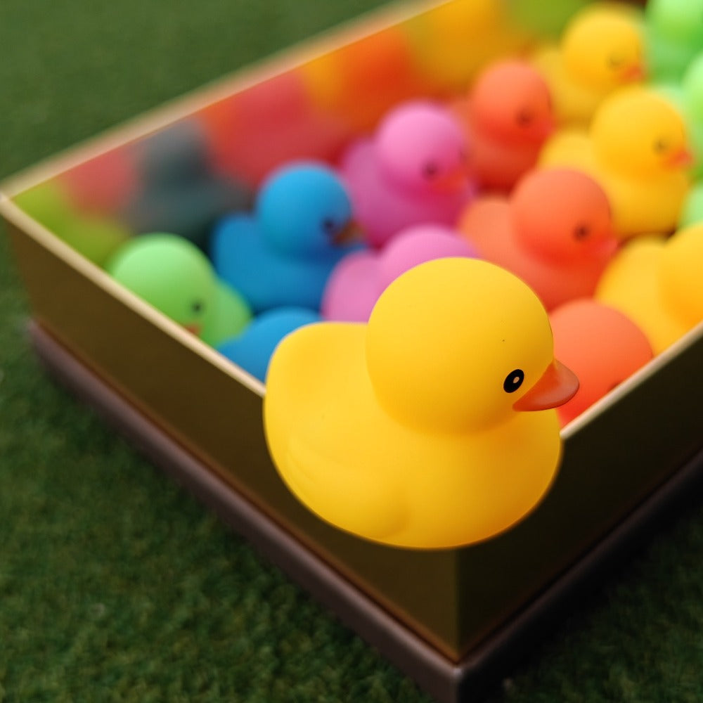 72-Piece Assorted Mini Rubber Duck Set in Mixed Colors for Supervised Bath, Pool and Party Play — image 7