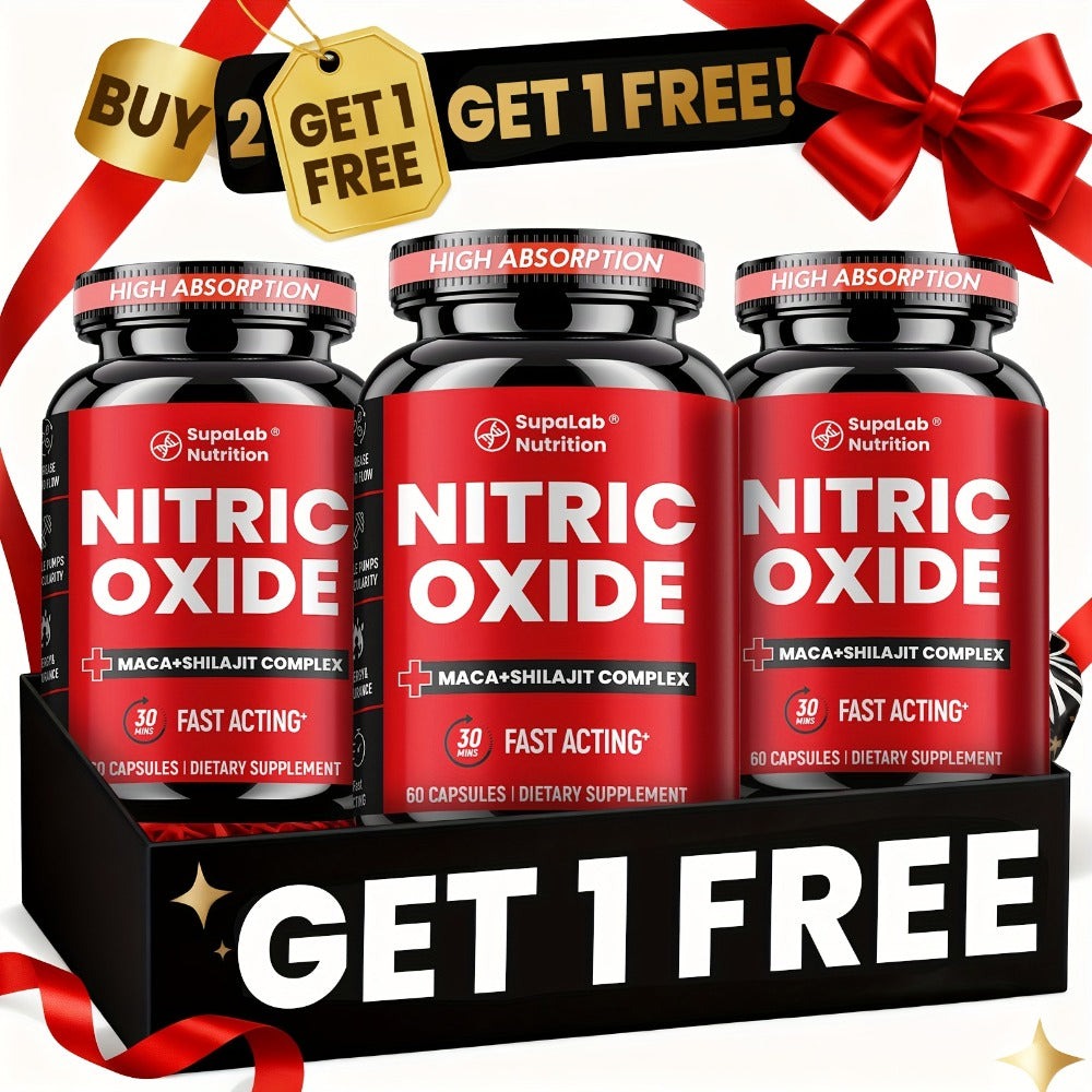 Supalab Nutrition Capsule Supplement, Three-Bottle Package with 60 Capsules per Labeled Bottle — image 1