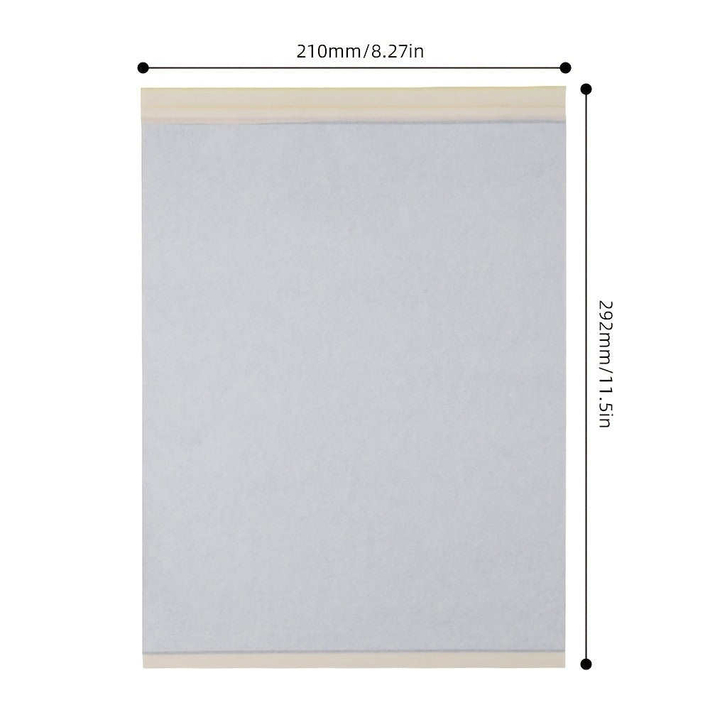 Tattoo Transfer Paper 100 Sheets 4-Layer Thermal Stencil, Sharp Precise Design Transfer, Hand Drawing & — image 6