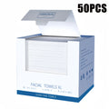Disposable Facial Towels Ultra-Soft Thick Cleansing Wipes – Unscented Makeup Remover Face Cloths for All Skin Types 10.24x11.
