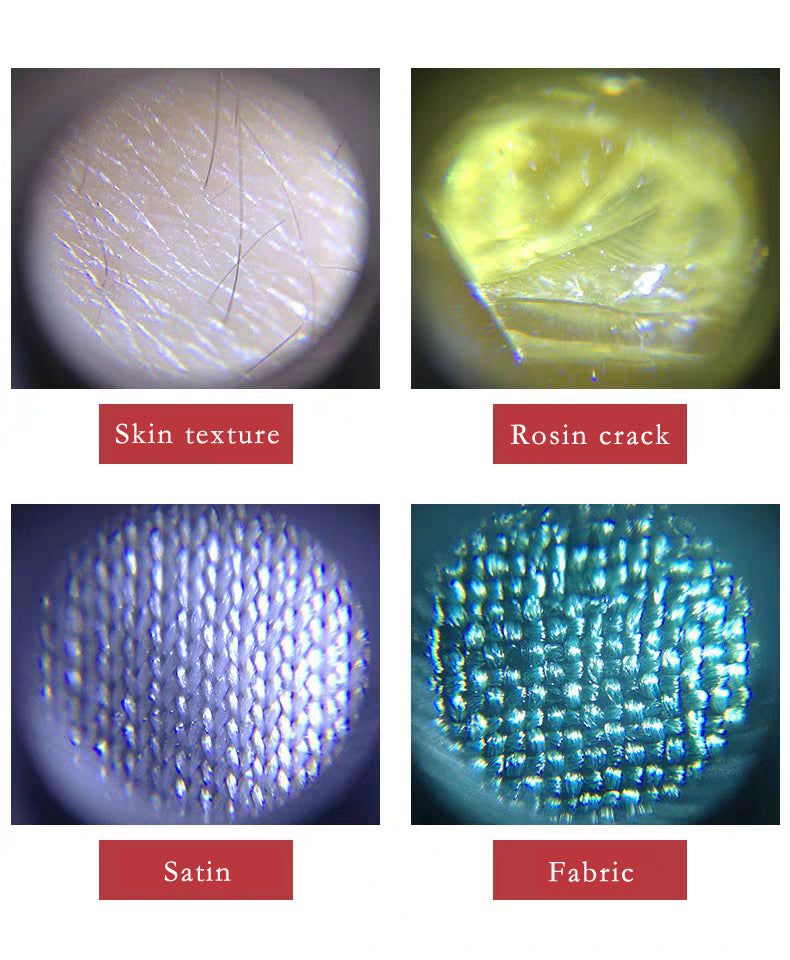 Digital Microscope Camera for Cell Phone with LED Light