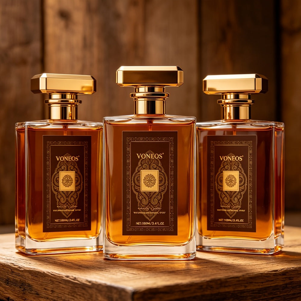 Cologne Spray for Men DUBAI SUDAN 3.4 oz with Gold Bottle and 1, 2 or 3 Piece Set Options for Gifting — image 7