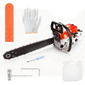 62CC Gas Chainsaw with 20-Inch Guide Bar in Five Red and Orange Checkout Configuration Options — image 3