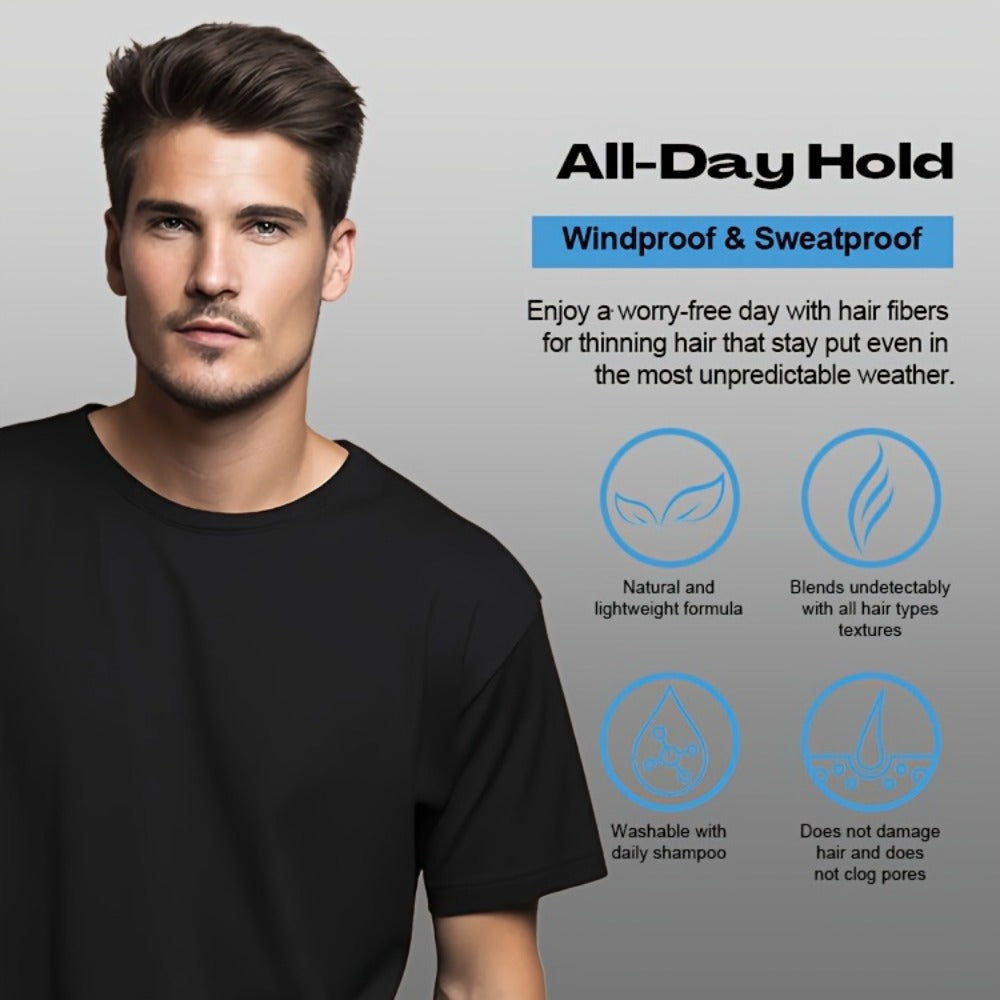 27.5-Gram Hair Fiber Powder in Seven Shades from Black and Brown to Blonde, Auburn and Gray — image 20