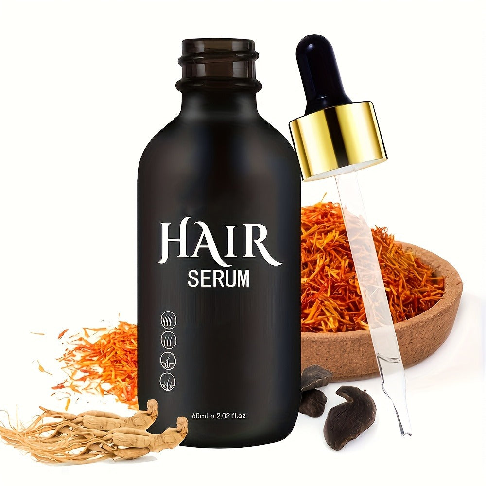 Hair Growth Serum Kit with Derma Roller, Anti Hair Loss Follicle Stimulating Scalp Treatment Essence — image 2