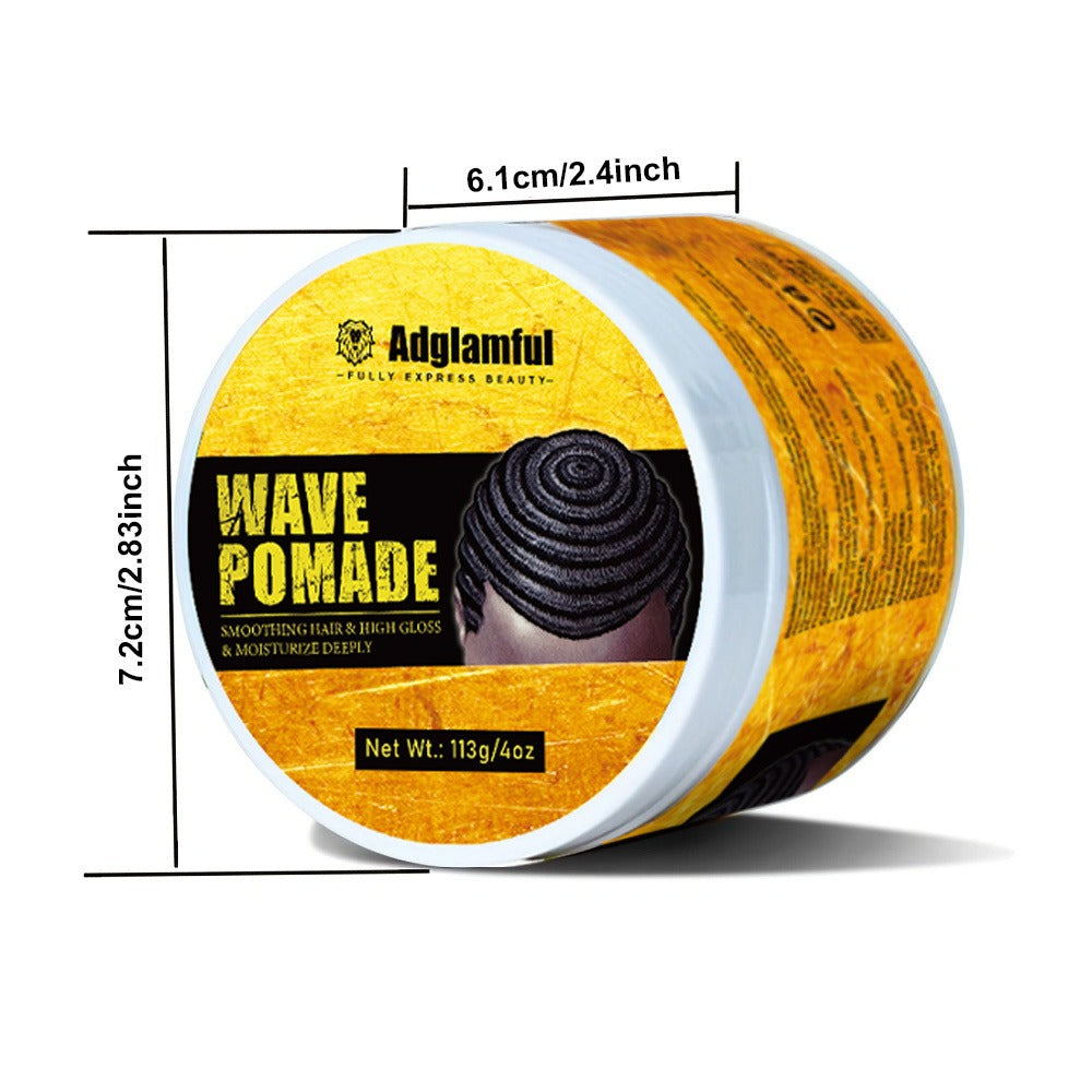 360 Wave Pomade for Men – Wave Control Defining Cream for Layered Waves, Volume & Texture | Non-Greasy, Water-Soluble — image