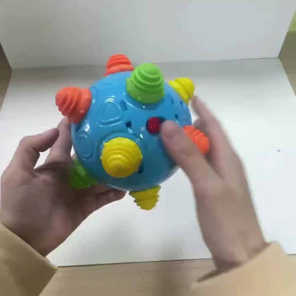 Bouncing Music Dancing Ball Baby Toy, Interactive Electric Rolling Sensory Ball with Lights, Sounds & Melodies — image 9