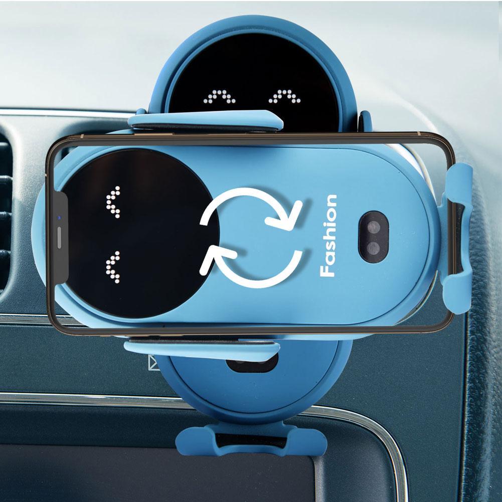 Infrared Induction Car Wireless Charger - Universal 360° GPS Phone Holder