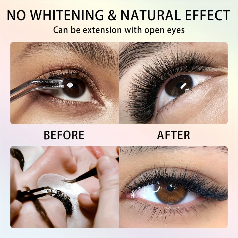 Odorless Lash Extension Glue Quick Dry Black Adhesive for DIY Individual & Cluster Lash Extensions — image 11