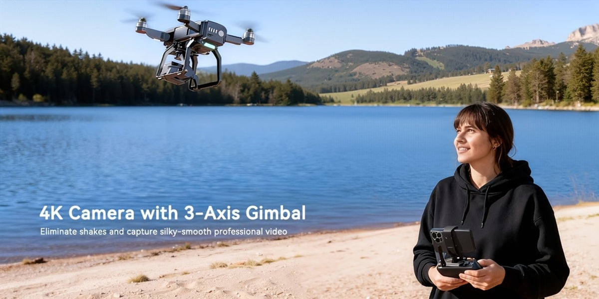 Bwine F7GB2 4K GPS Drone with 3-Axis Gimbal with the Listed Color, Size or Set Options for Everyday Use — image 9