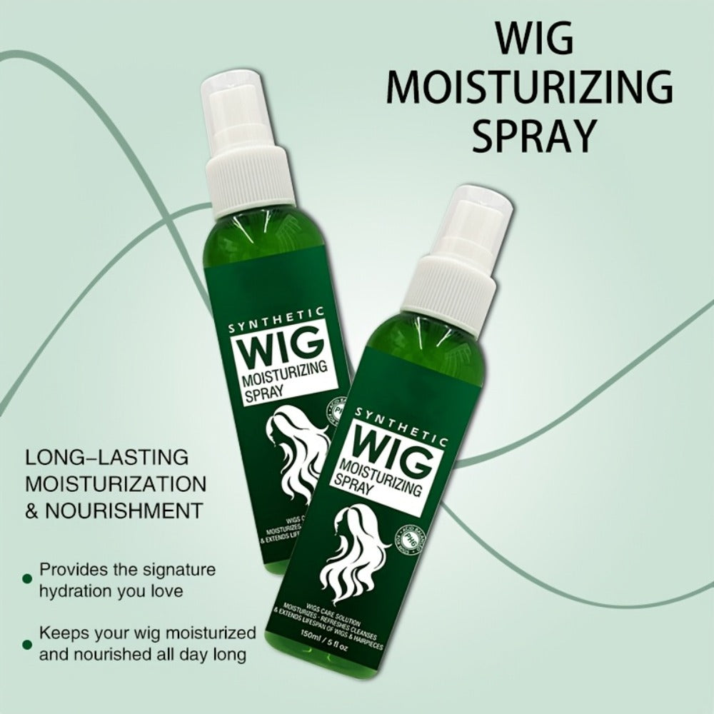 Synthetic Wig Refresher Spray Leave-In Conditioner, Revitalizes & Detangles Wigs & Hairpieces, Cleanses Between Washes — imag