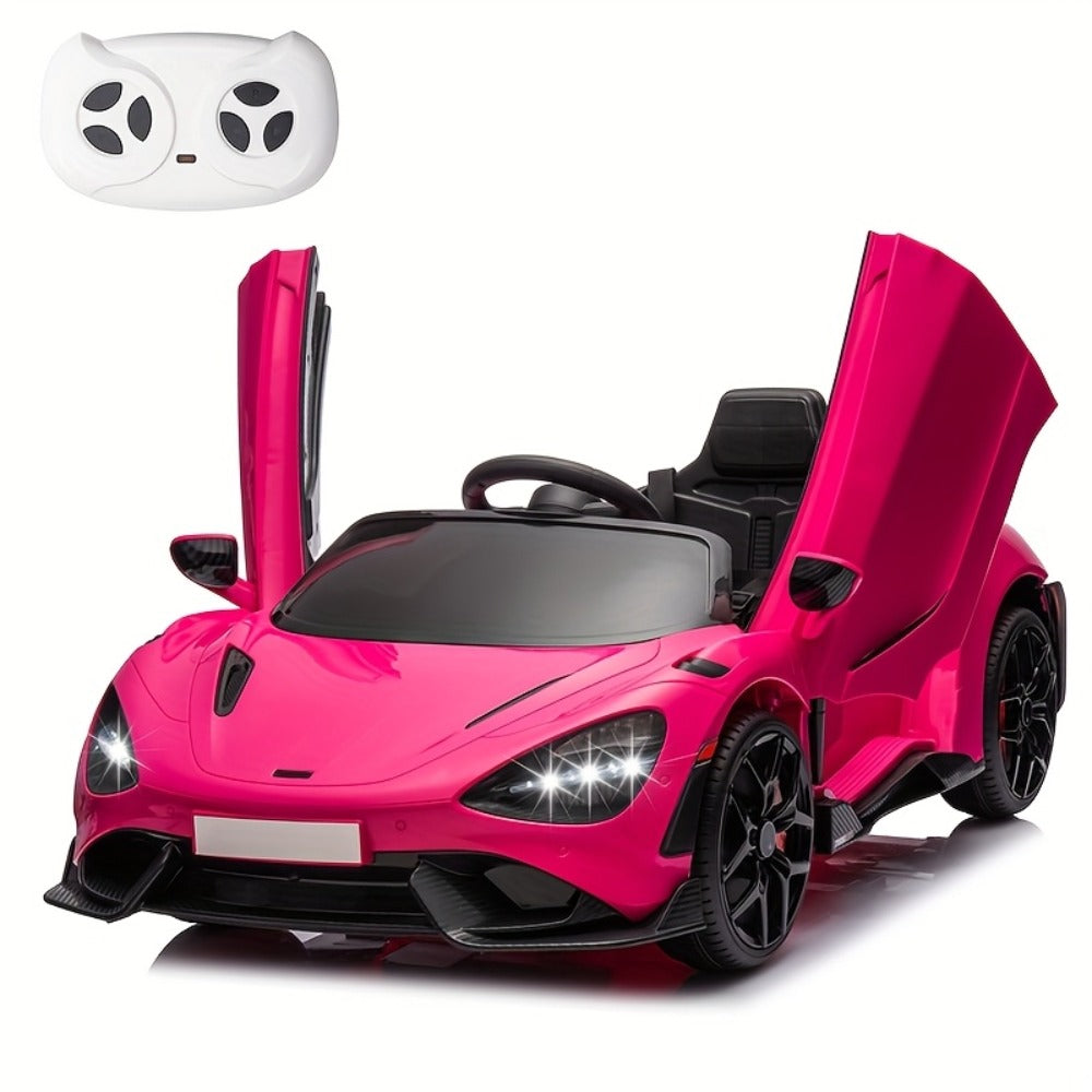 12V Kids Ride On Car Electric Vehicle with Hydraulic Doors Remote Control with the Listed Color, Size or Set Options for Ever