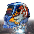 Auto-Darkening Welding Helmet Solar Powered True Color – Wide View DIN 9-13 Adjustable, 1/25000s Response — image 1