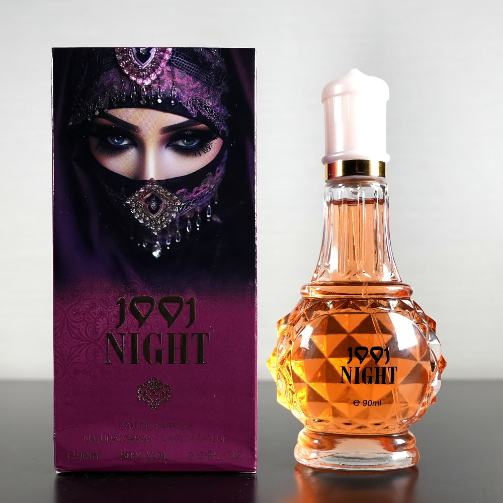 Arabian Perfume for Women 1001 Nights Floral Fruity Oriental Fragrance Spray Middle Eastern Scent Date Night Party Gift for H
