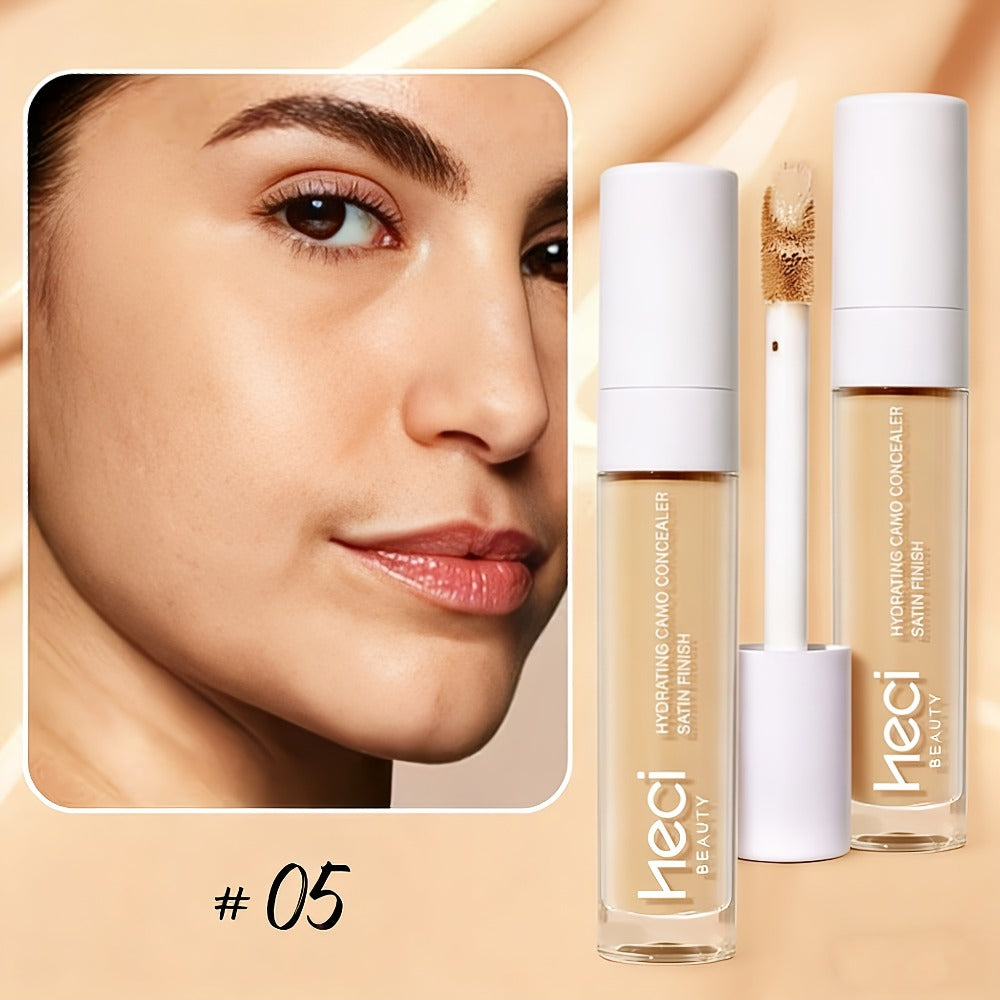 Liquid Concealer and Contour Stick Set 2 Pcs Buildable Coverage Pore Minimizing, for Makeup, Travel and Everyday Vanity Use —