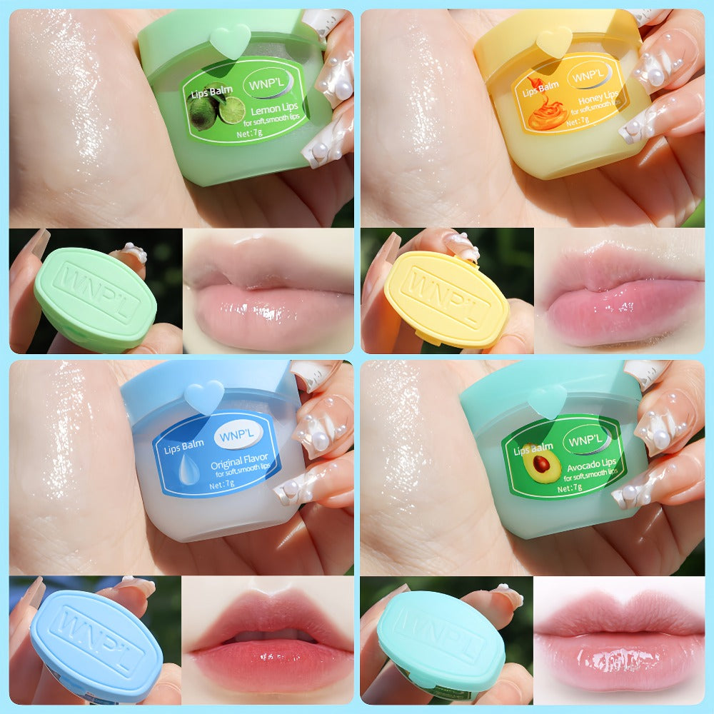 32-Piece Mini Pot Lip Balm Set with Eight Pictured Colors in Four Boxed Assortments and Heart Carton — image 11