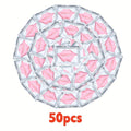 Fifty Individually Wrapped Pink Lip-Shaped Gel Patches with 11.6 x 8.8cm Sachet Dimensions — image 12