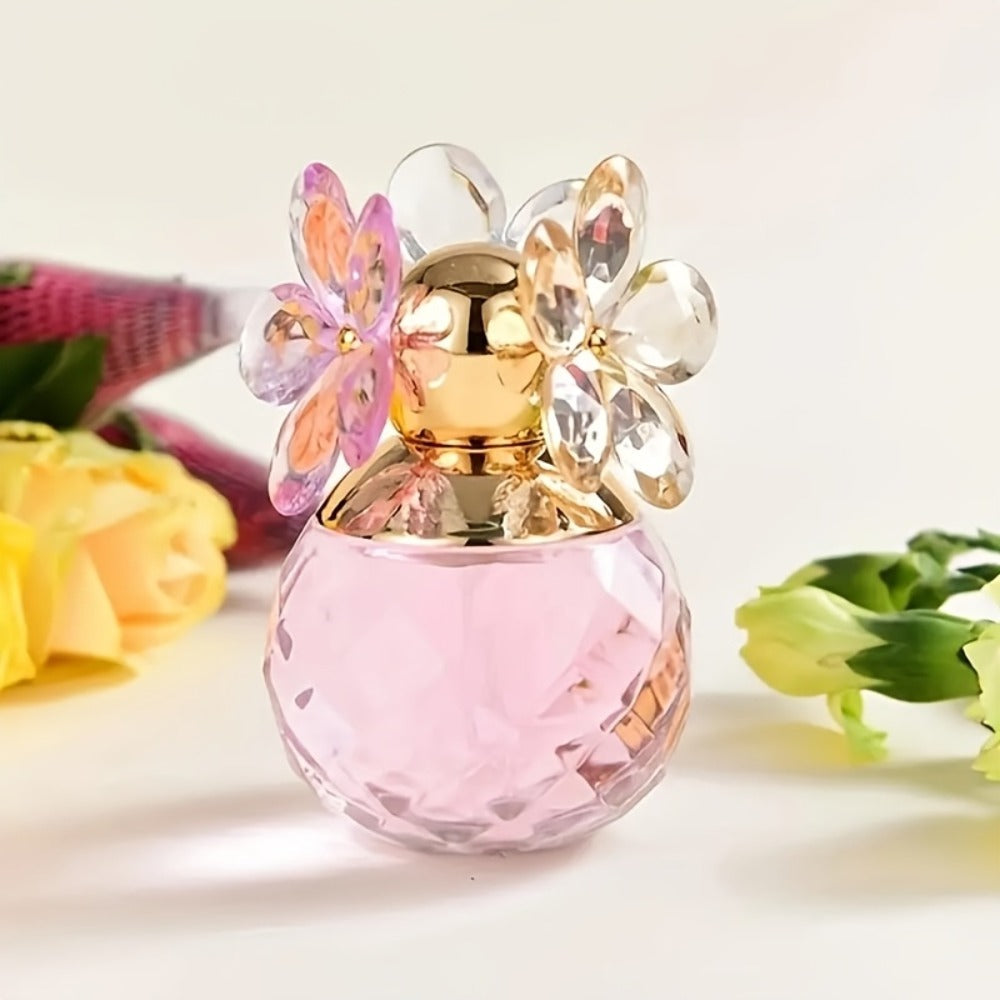 Women's Perfume Refillable Essential Oil Spray 2.03 oz, Citrus, Jasmine, Red Rose & Wood Notes, Floral Fragrance — image 2