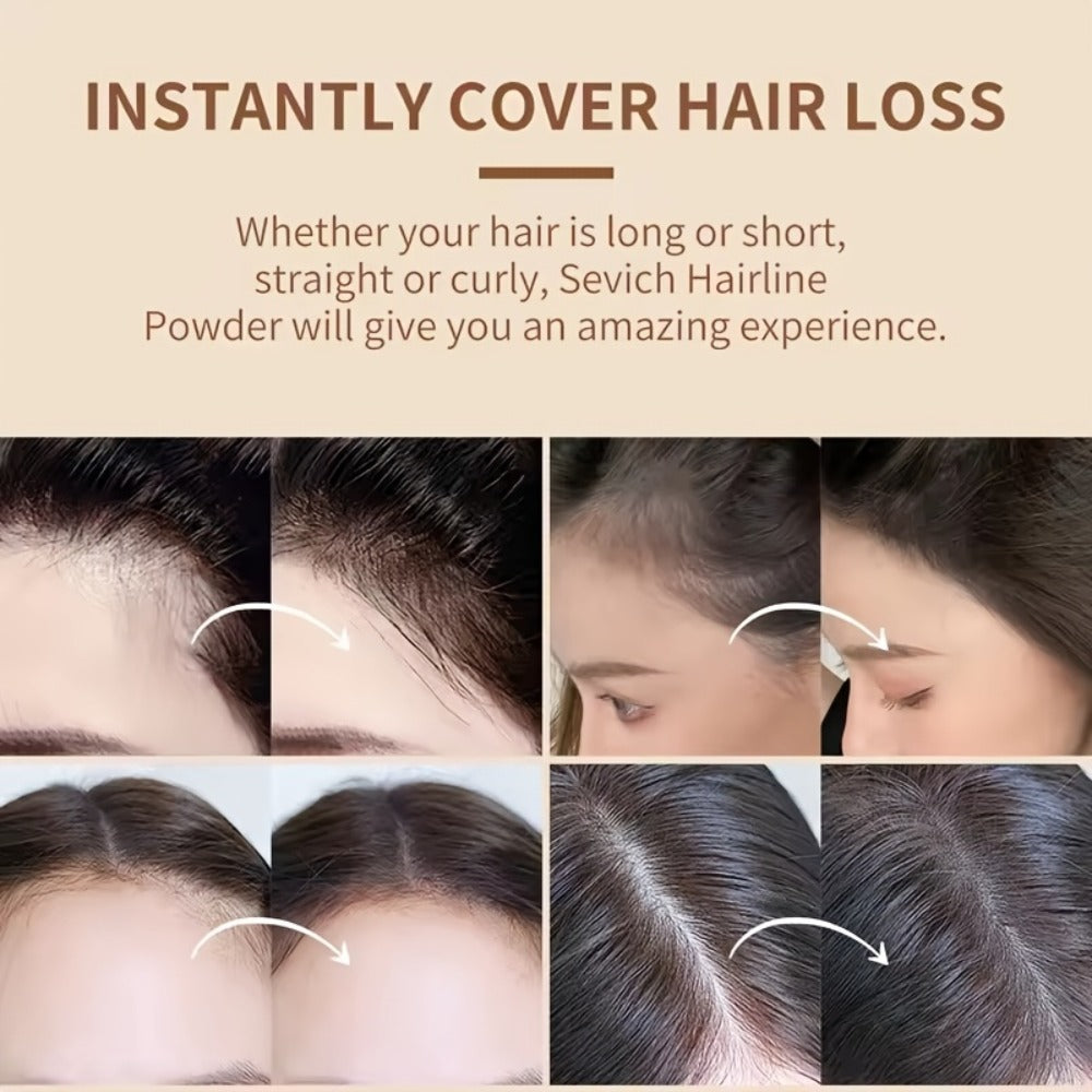 Root Touch Up Powder with Long-Lasting Resistant Formula for Thinning Hair and Gray Roots — image 4