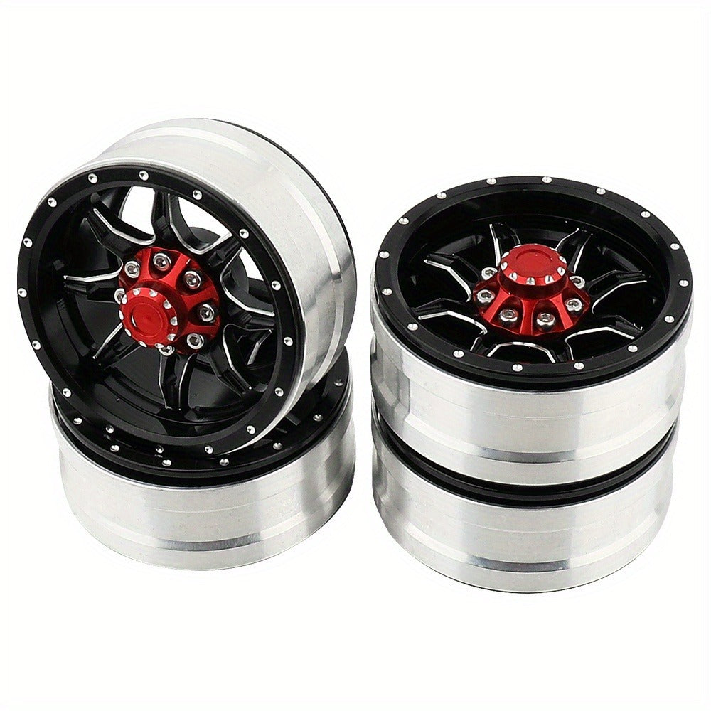 1.9" Beadlock Wheel Rims for RC Crawler 4pcs with the Listed Color, Size or Set Options for Everyday Use — image 8