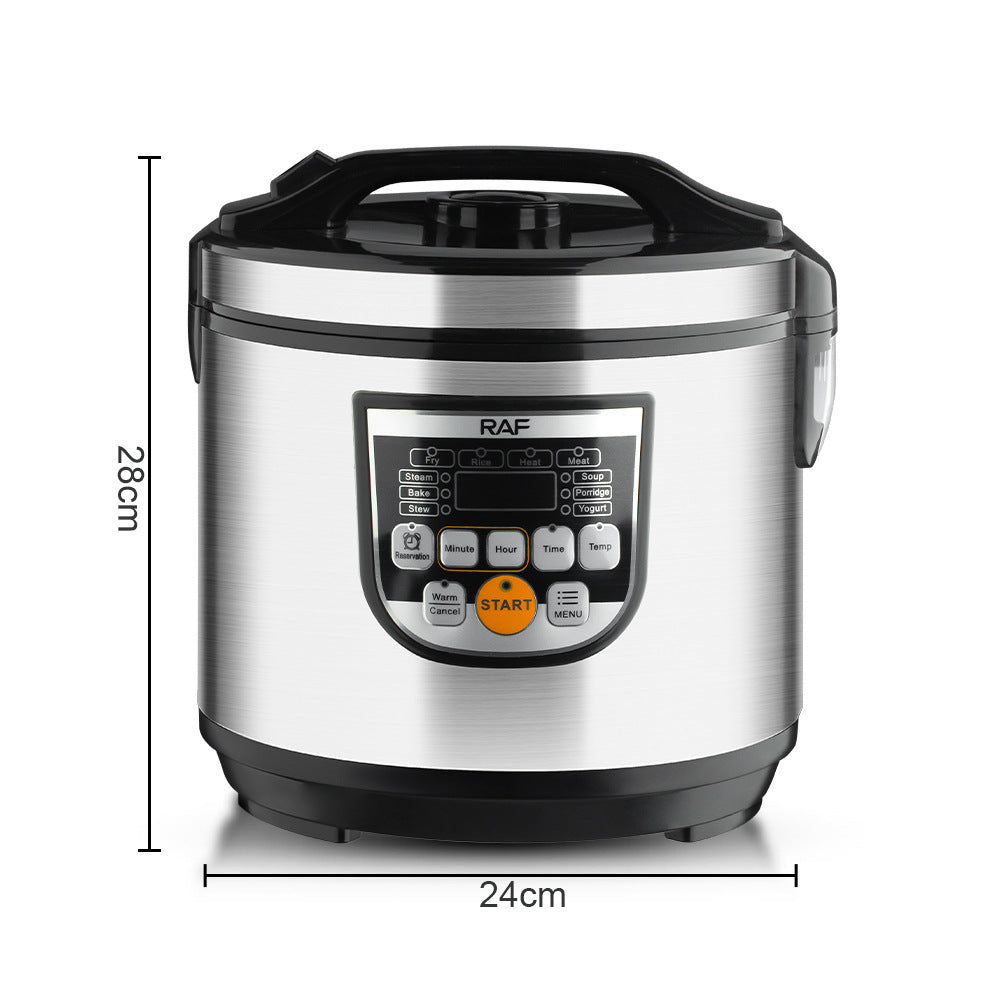 5L Multifunctional Large Capacity English Smart Rice Cooker