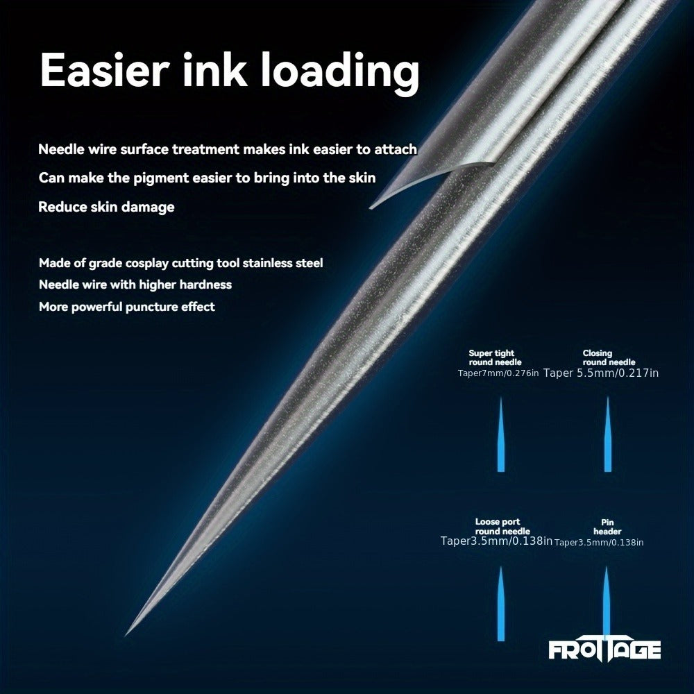 Tattoo Cartridge Needles with Frotage Label, 26 Retained RL RLT RS CM and M1 Cartridge Size Options — image 17