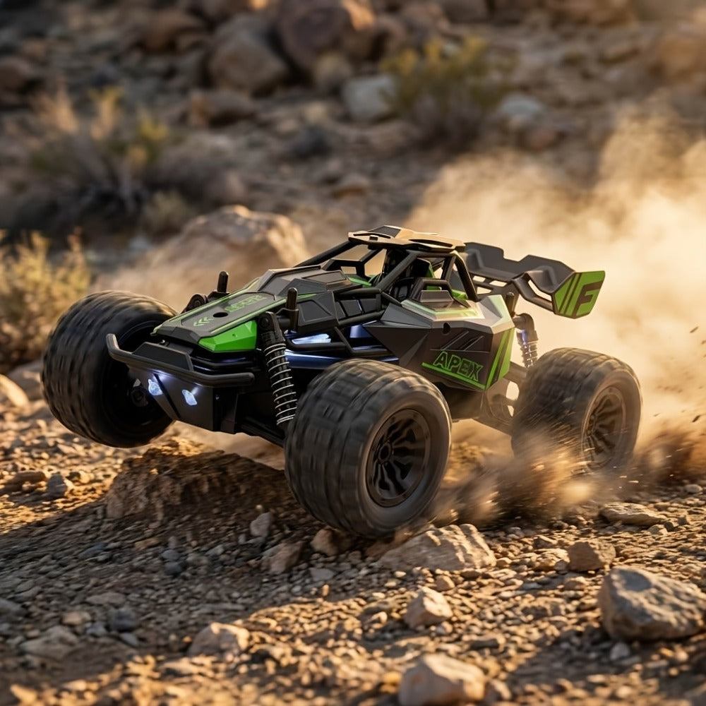 Remote Control Car, 1:20 Scale 4WD Monster Truck with Fast & Furious Green, Speed Yellow or Raffa Red Styles — image 3