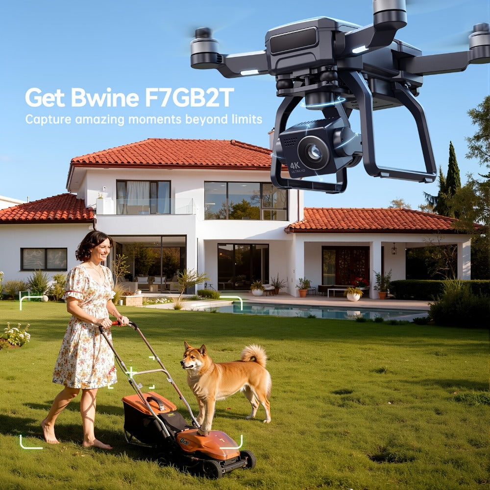 Bwine F7GB2 4K GPS Drone with 3-Axis Gimbal with the Listed Color, Size or Set Options for Everyday Use — image 4