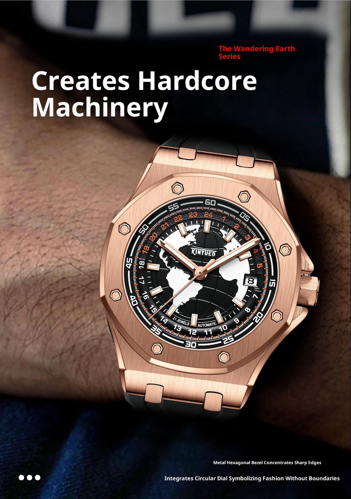Automatic Men's Hollow Mechanical Watch