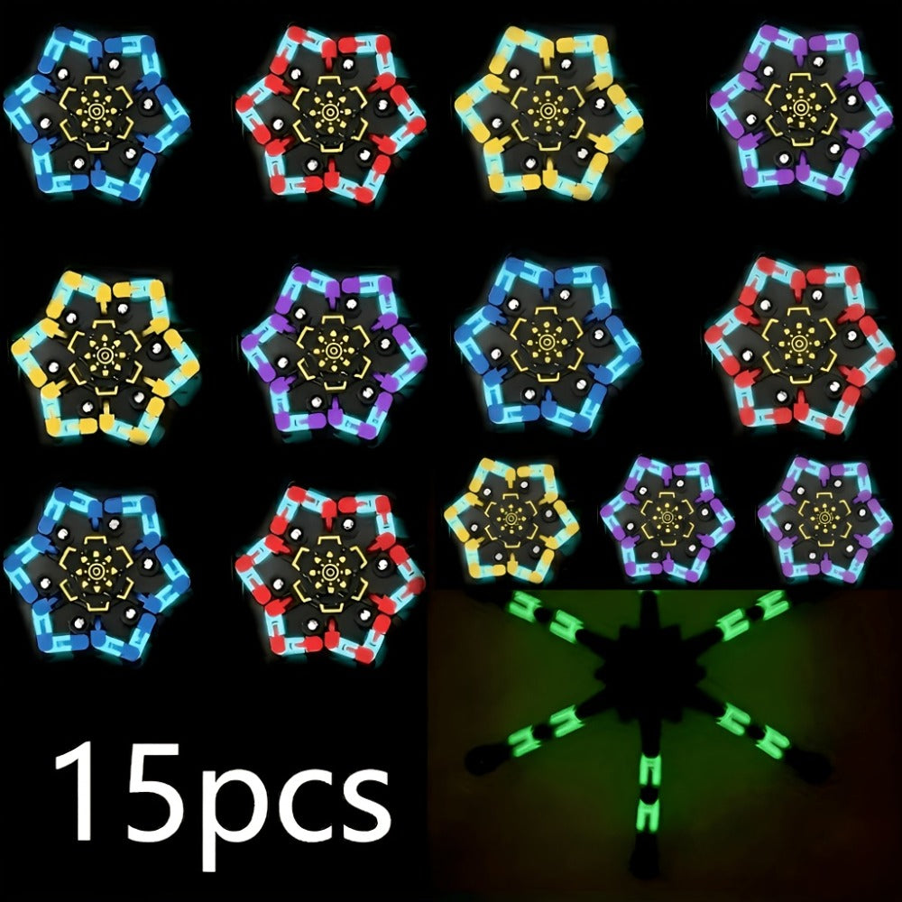 Robot Fidget Spinner Set with 10- or 15-Piece Standard and Luminous Checkout Configurations — image 9