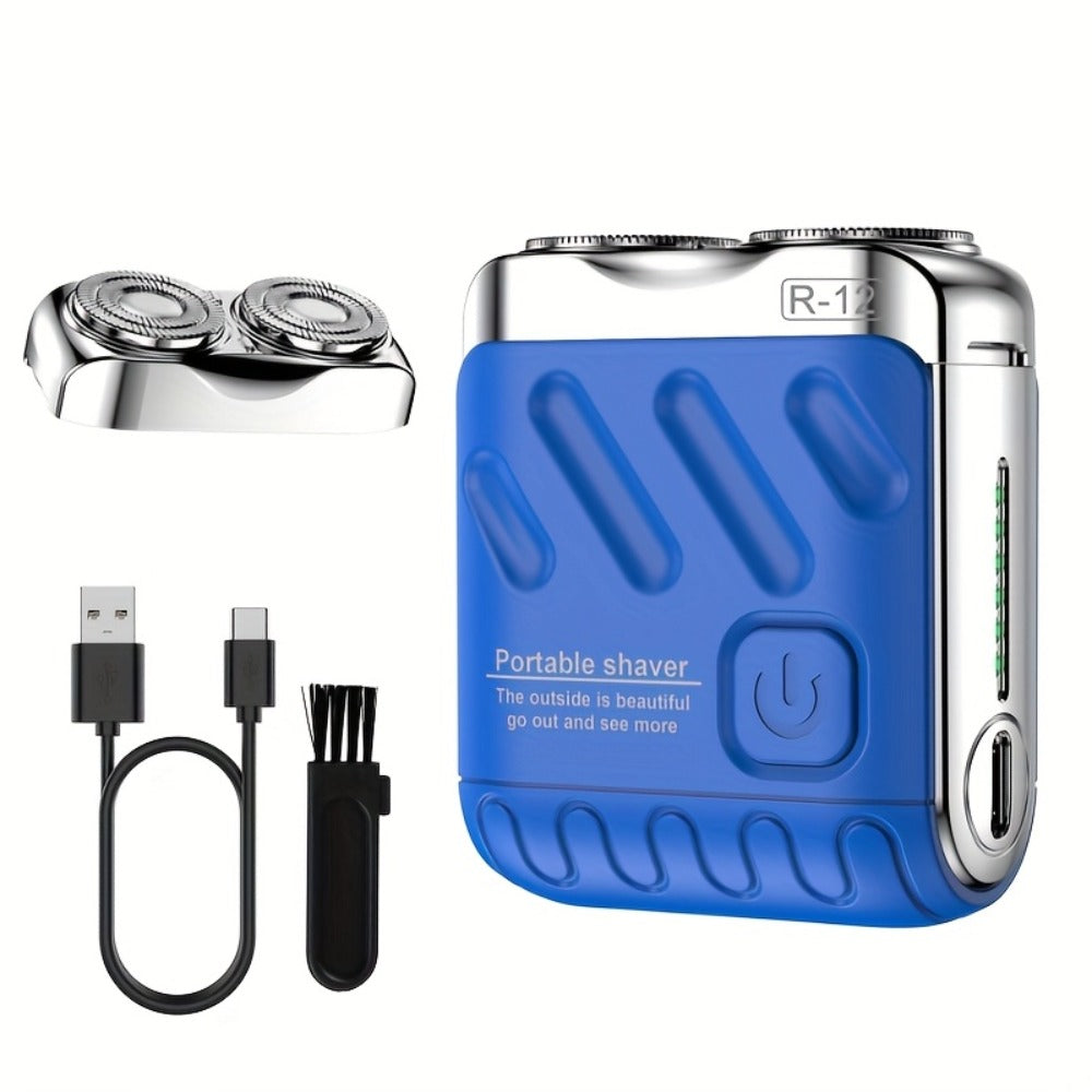 Electric Shaver Mini Dual Floating Blade with USB Charging and Select Waterproof or Digital Display Options — image 11