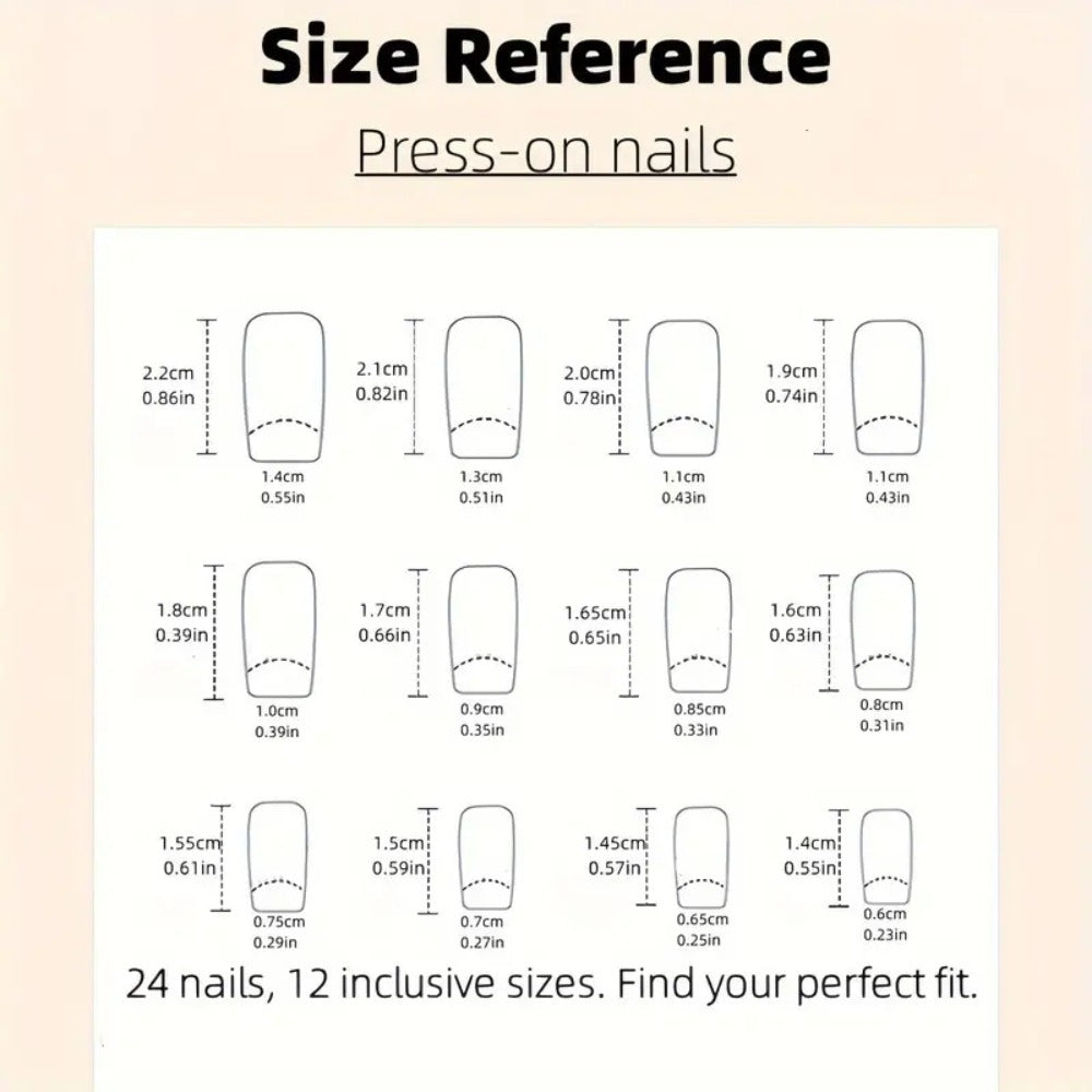 Press On Nails 216-Piece Medium Coffin Nine-Pack Red White Blue Stars and Stripes Patriotic Set — image 5