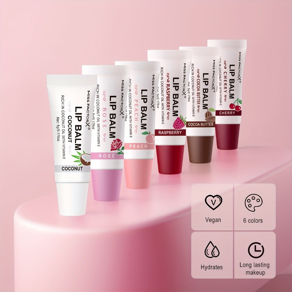 30-Piece Lip Gloss Gift Box Set, 6 Glossy Shades Waterproof Anti-Transfer Liquid Lipstick, High-Shine Lip Color for Women — i