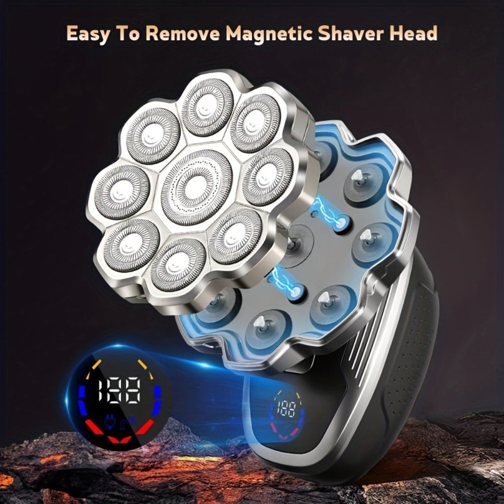 Electric Razor for Women 5-in-1 Painless Hair Removal Shaver – Wet & Dry Rechargeable Lady Shaver for Face, Legs, Bikini & Un