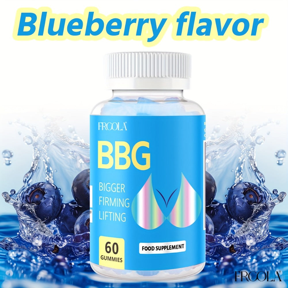 Women's BBL & BBG Herbal Gummies, Bum & Chest Enhancement Support Supplement for Women, Strawberry Flavor — image 12