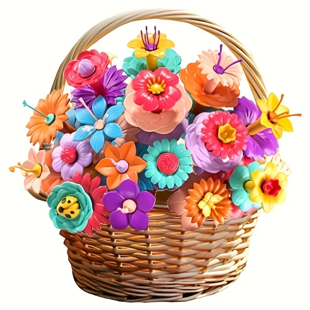 Flower Garden Building Toys for Kids 235 Pieces with the Listed Color, Size or Set Options for Everyday Use — image 4