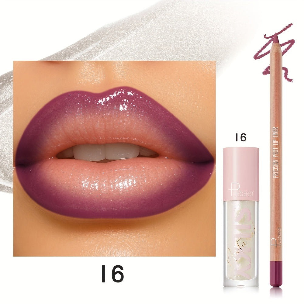 Lip Color and Liner Duo with Eight Recorded Shade Options from 14 Through 24 and Pink-Cap Tube — image 5