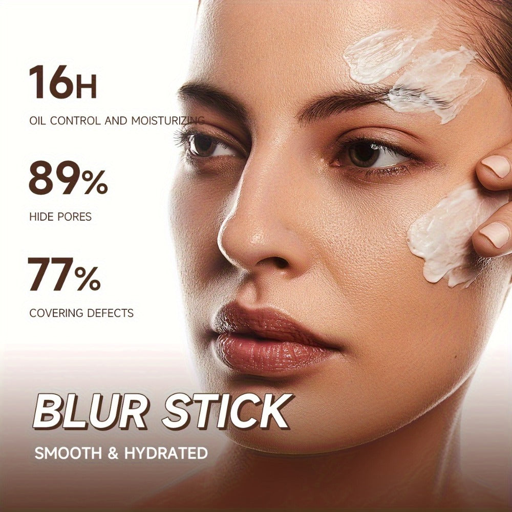 Matte Foundation Stick 2pcs Full Coverage Pore Minimizing – Long-Lasting Oil Control Korean Cosmetic Formula — image 11